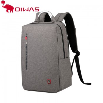 爱华仕（OIWAS）商务电脑包双肩男士多功能时尚休闲潮流书包双数码层背包女 OCB4306